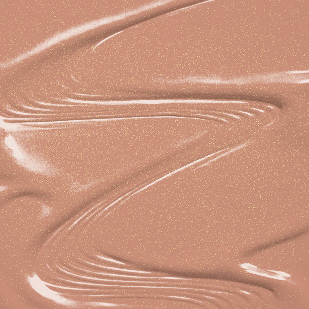 Brush Builder - Glitter Warm Nude
